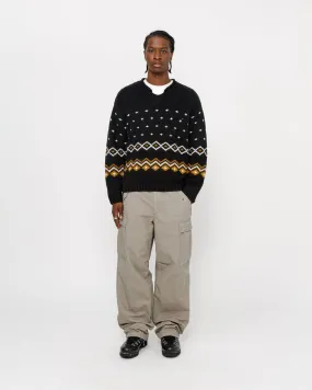 ROLL NECK FAIRISLE SWEATER