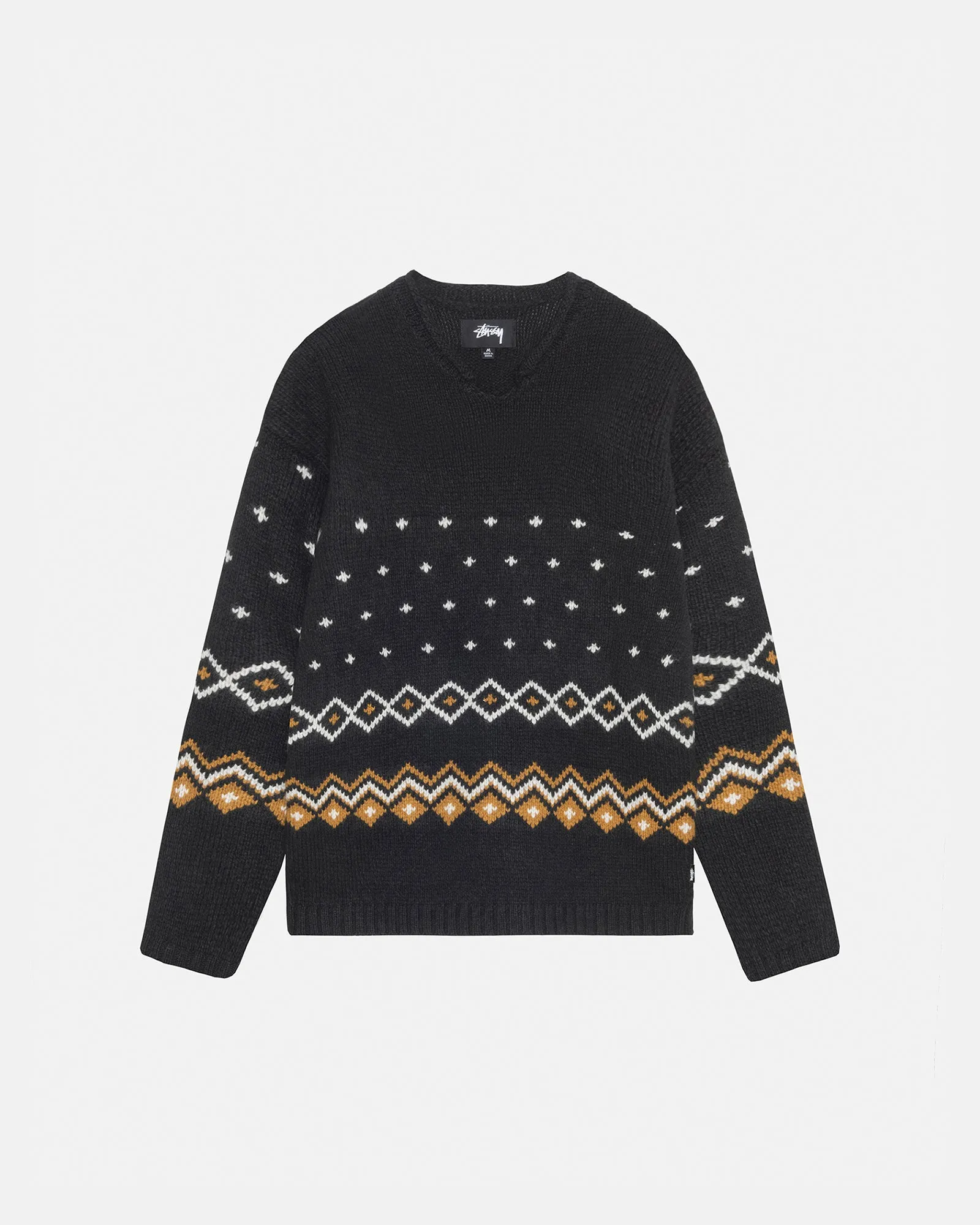 ROLL NECK FAIRISLE SWEATER