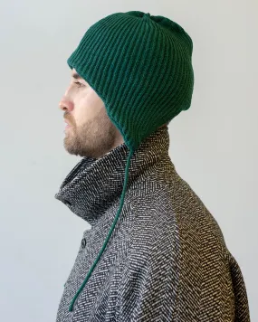 ROTOTO Ear Flap Beanie D.Green