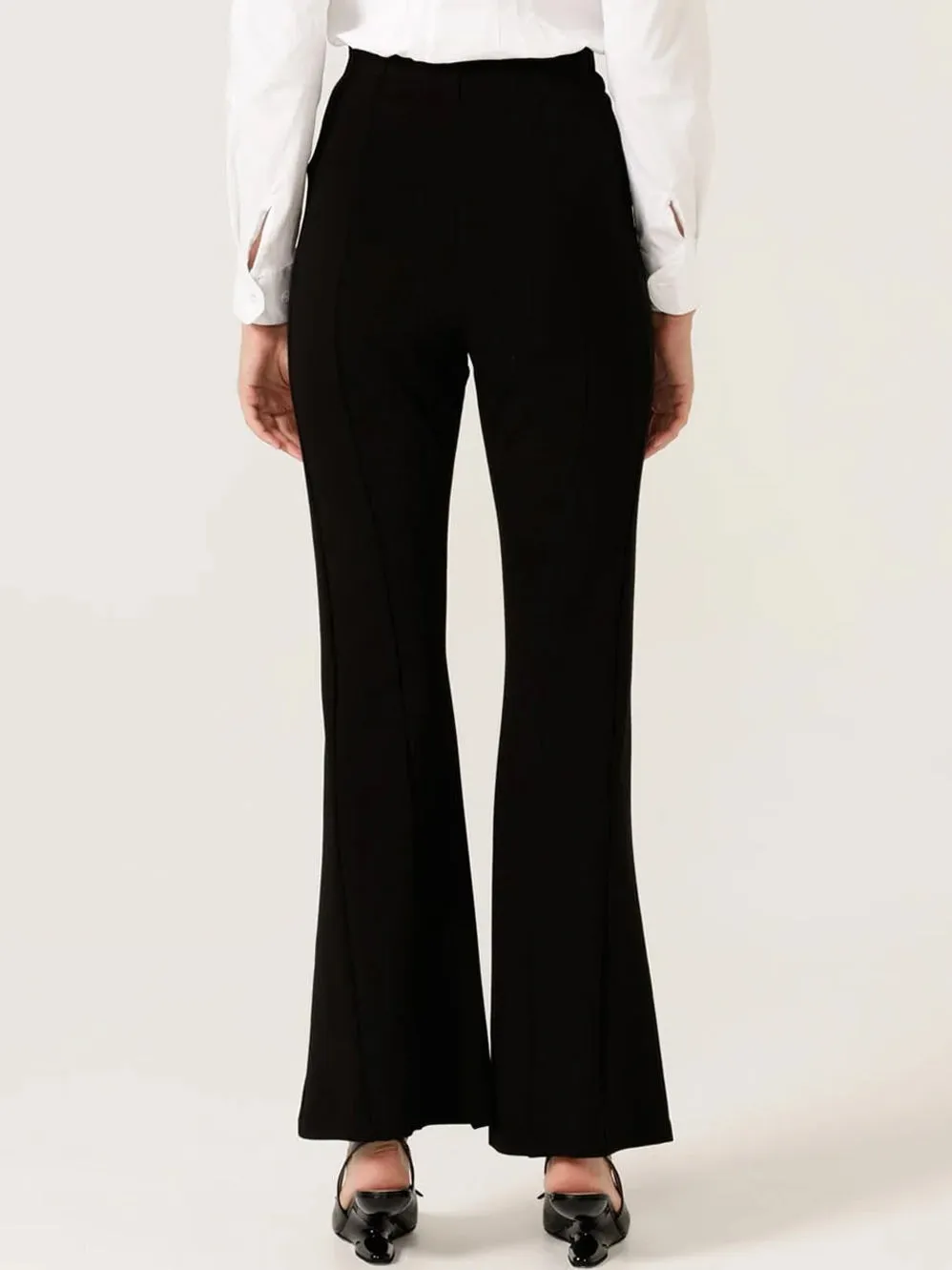 SACHA DRAKE SLIM LINE FLARE PANTS