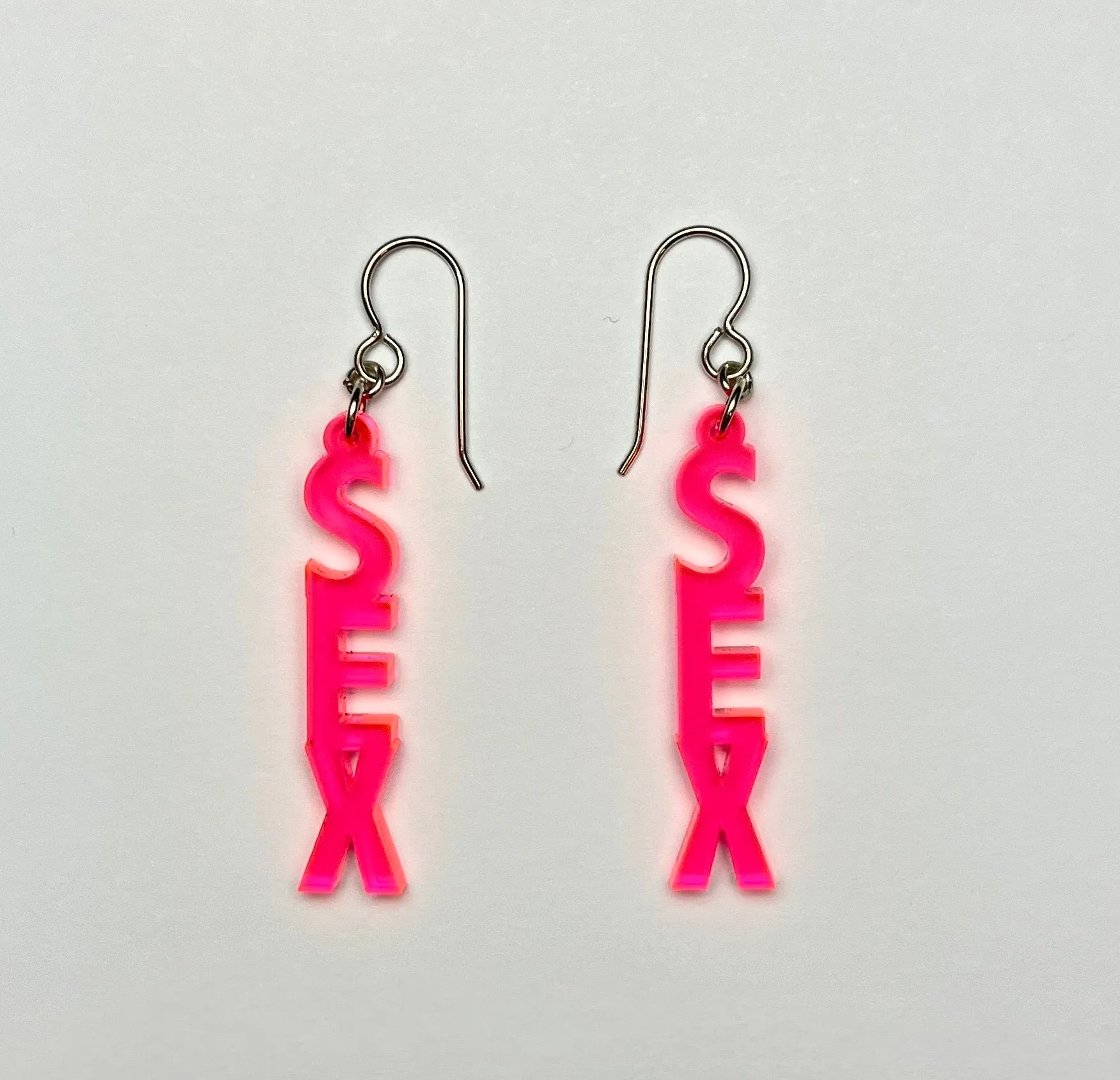 SEX Acrylic Earrings