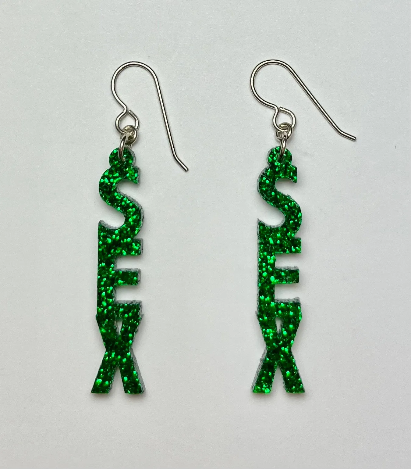 SEX Acrylic Earrings