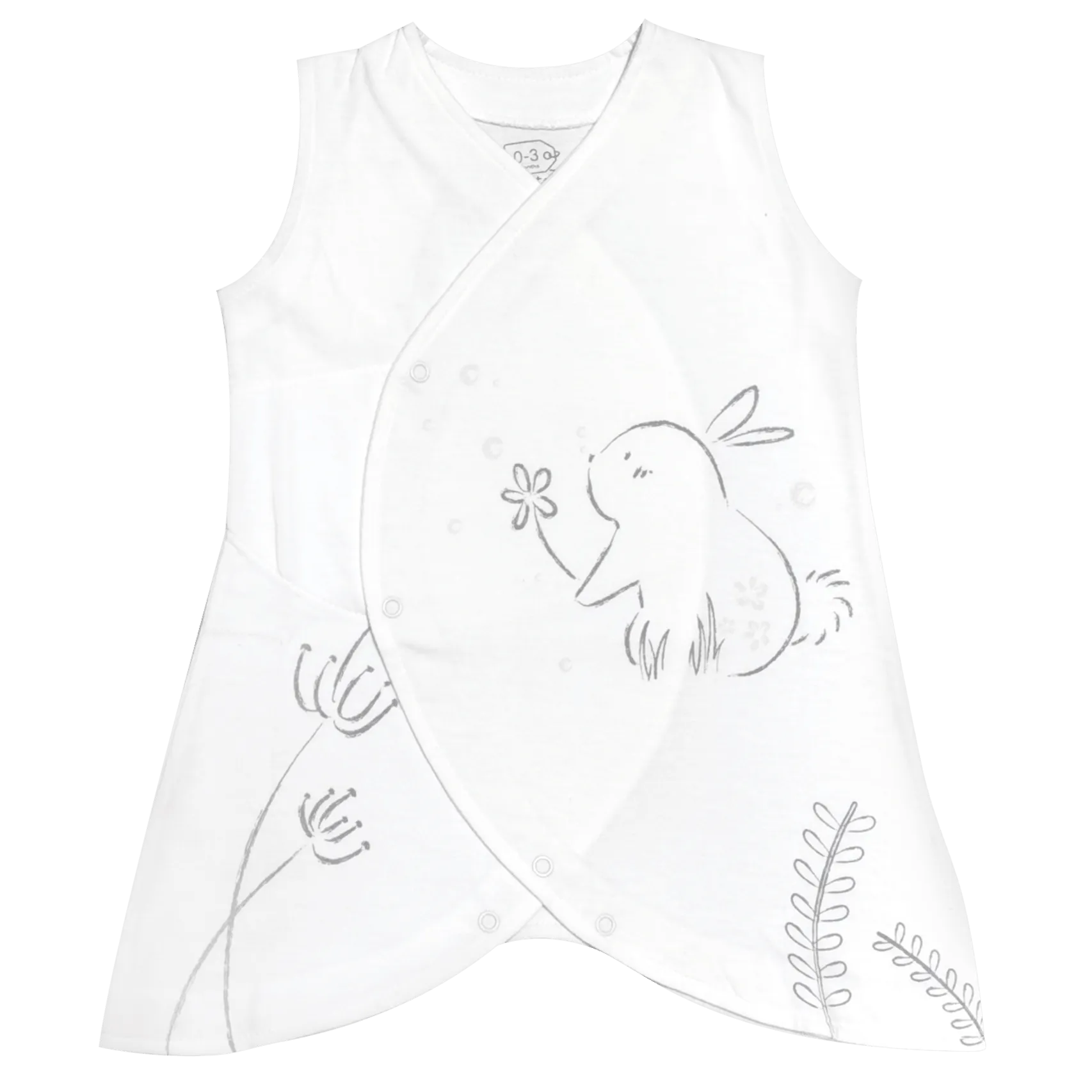 St. Patrick Woodlands Hana Midcalf Romper White/Pink