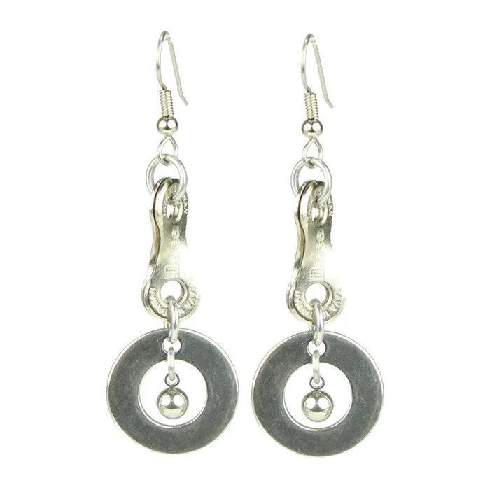 Stainless Steel Ball & Hoop Earrings - Wholesale