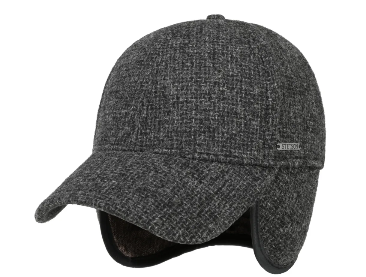 Stetson Baseball Vilson Wool Ear Flaps Cap
