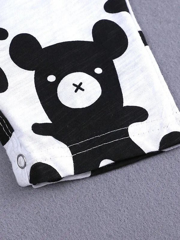 Summer Cute Onesie Newborn Baby Cartoon Bodysuit Romper