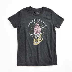 Sweet Dreams Kids Triblend Black T-shirt