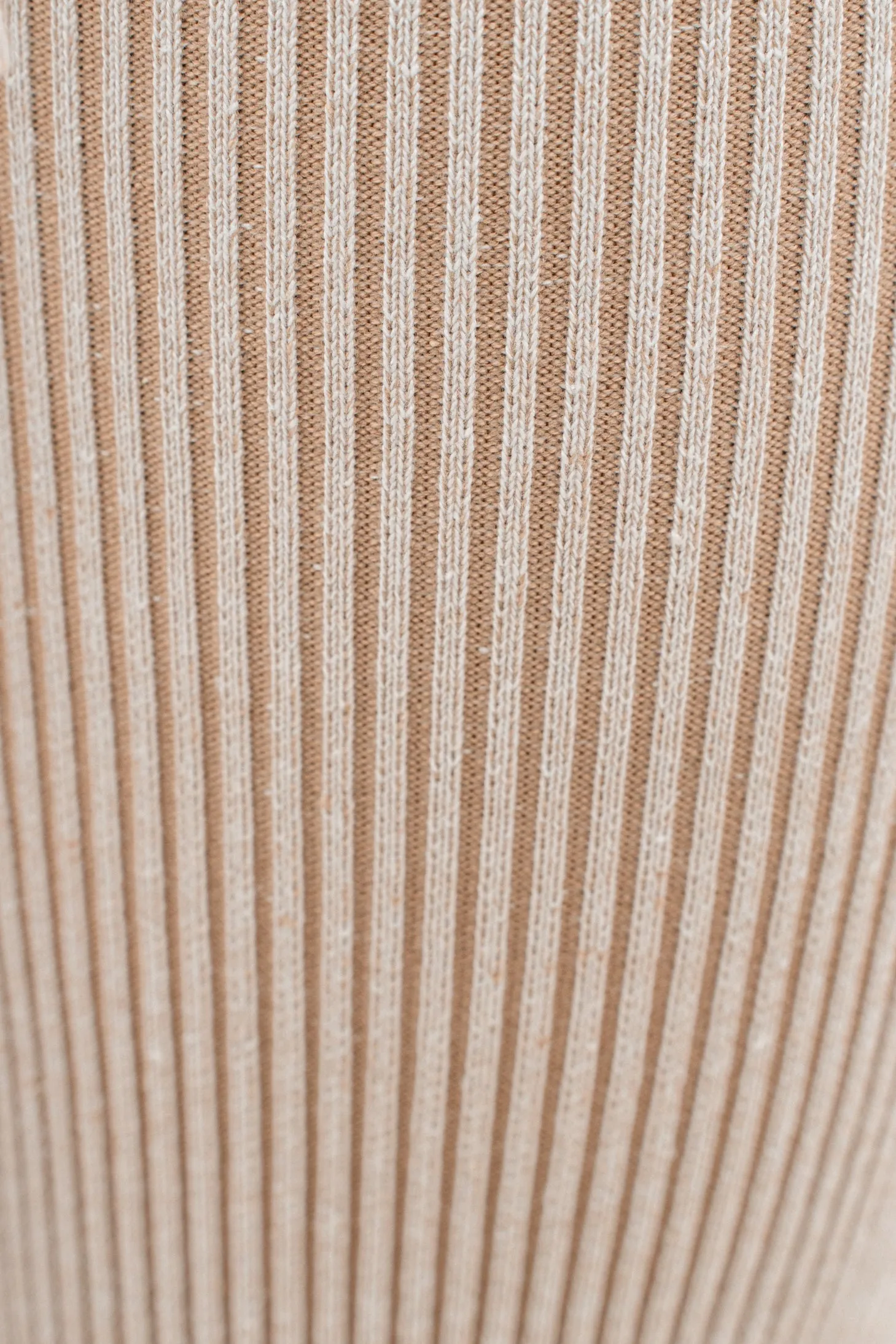 Taupe/White Faya Ribbed Pants