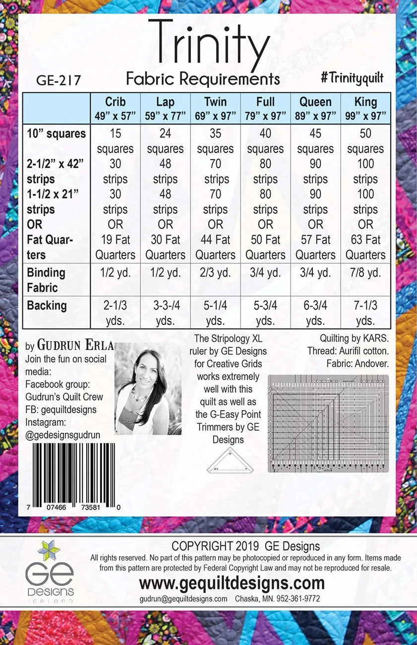 Trinity Quilt Pattern