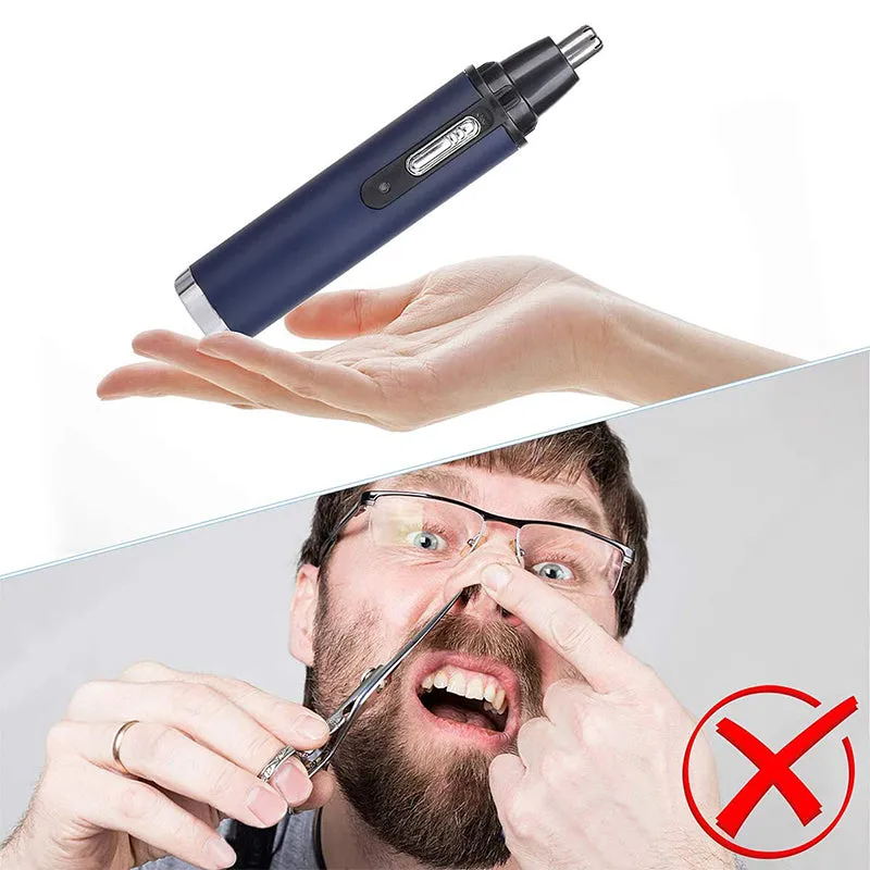 USB Rechargeable Nose and Ear Hair Facial Trimmer