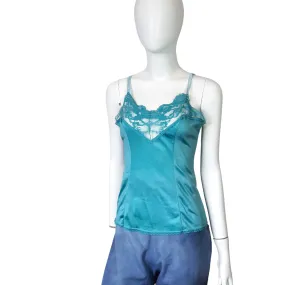 Vintage Lace Trim Slip Top Size L