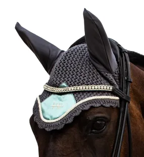 Volar Equestrian Ear Bonnet - Navy