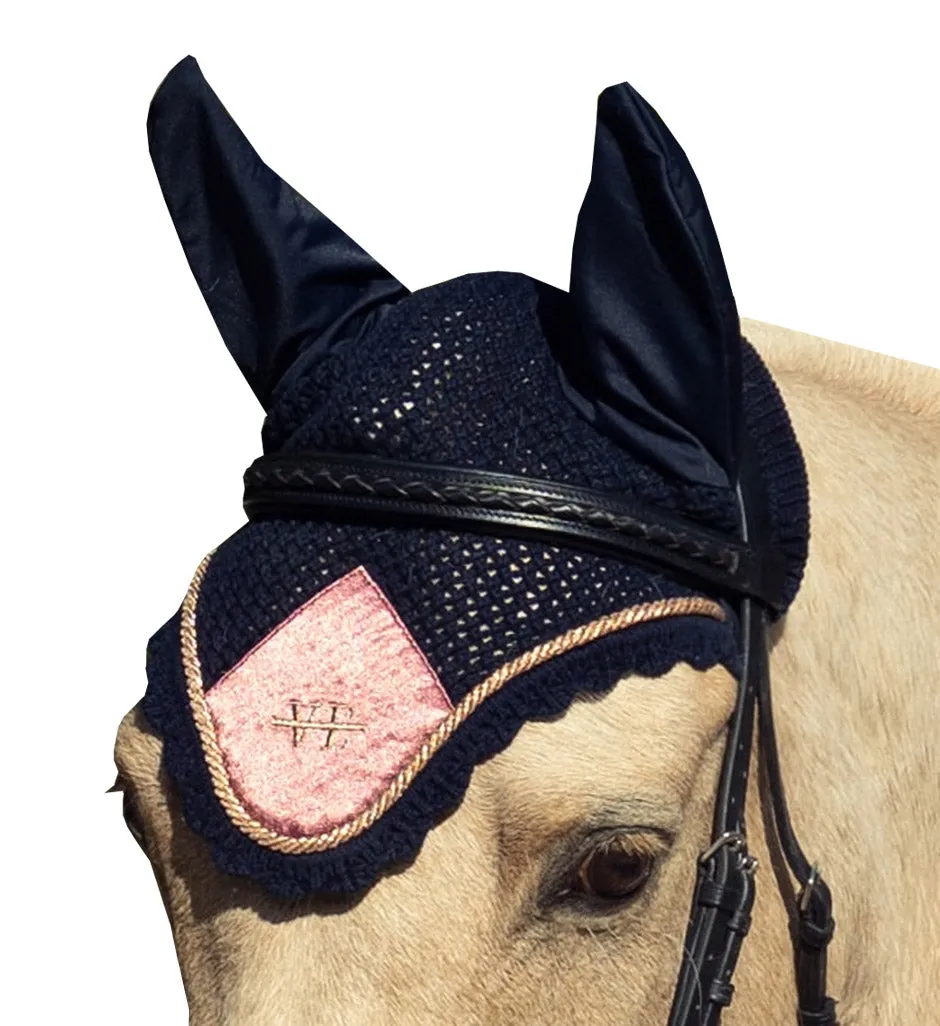 Voler Equestrian Ear Bonnet - Navy