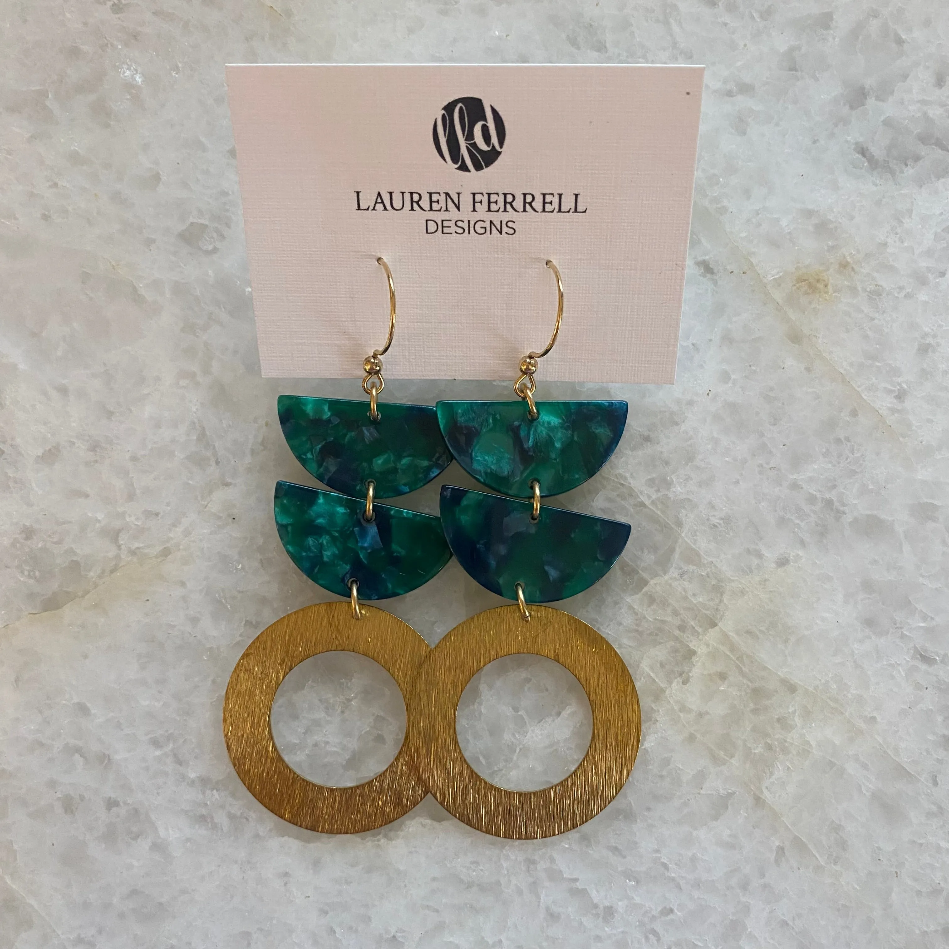 Wide Circle Earrings
