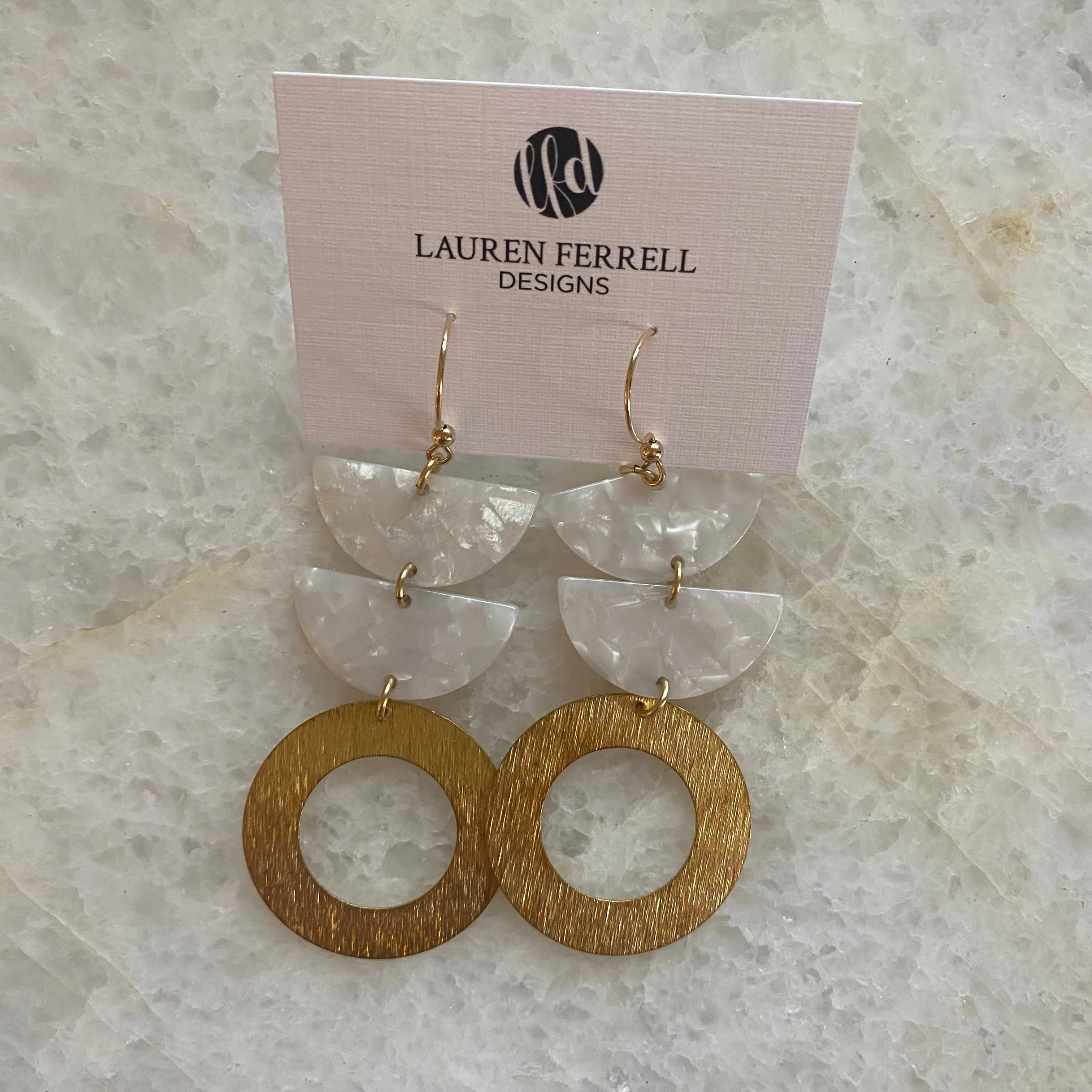 Wide Circle Earrings