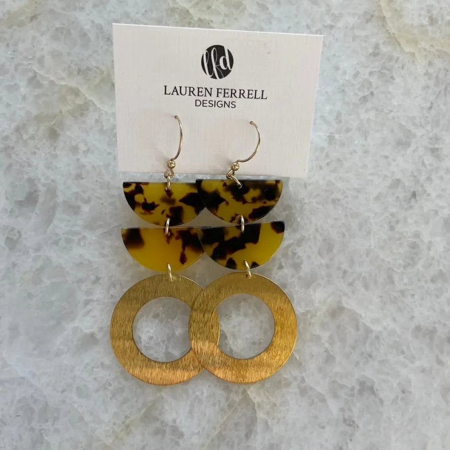 Wide Circle Earrings
