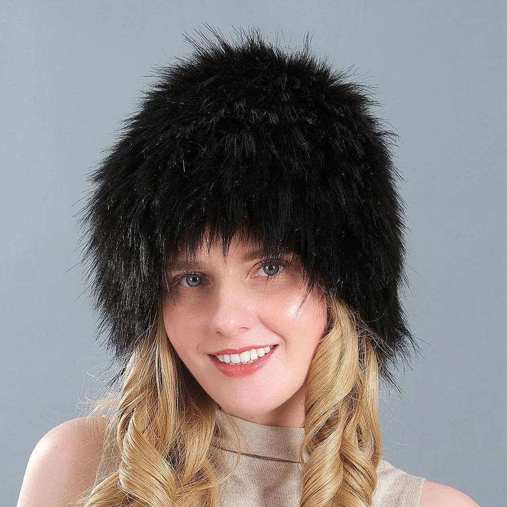 Winter imitation fox fur hat whole hair hat wide fur ear protection hat