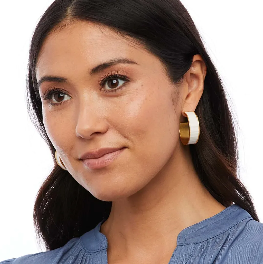Wit Hoop Earrings