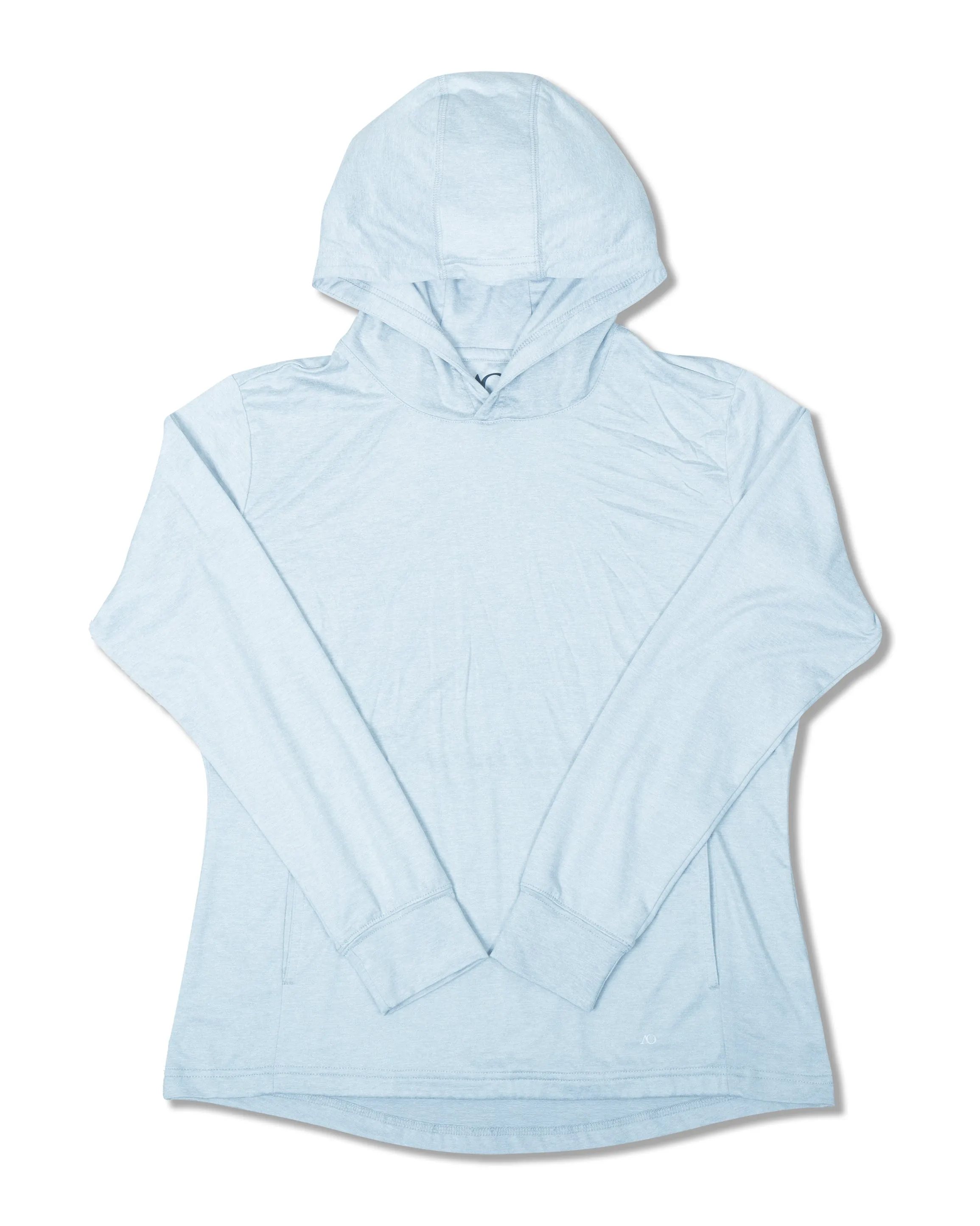 Women Blacks Beach Hoodie - Sky Heather
