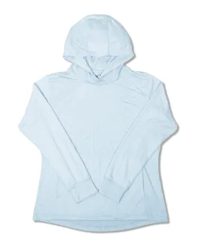 Women Blacks Beach Hoodie - Sky Heather