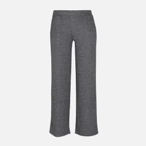 WOMEN WIDE LEG KNITTED PANTS