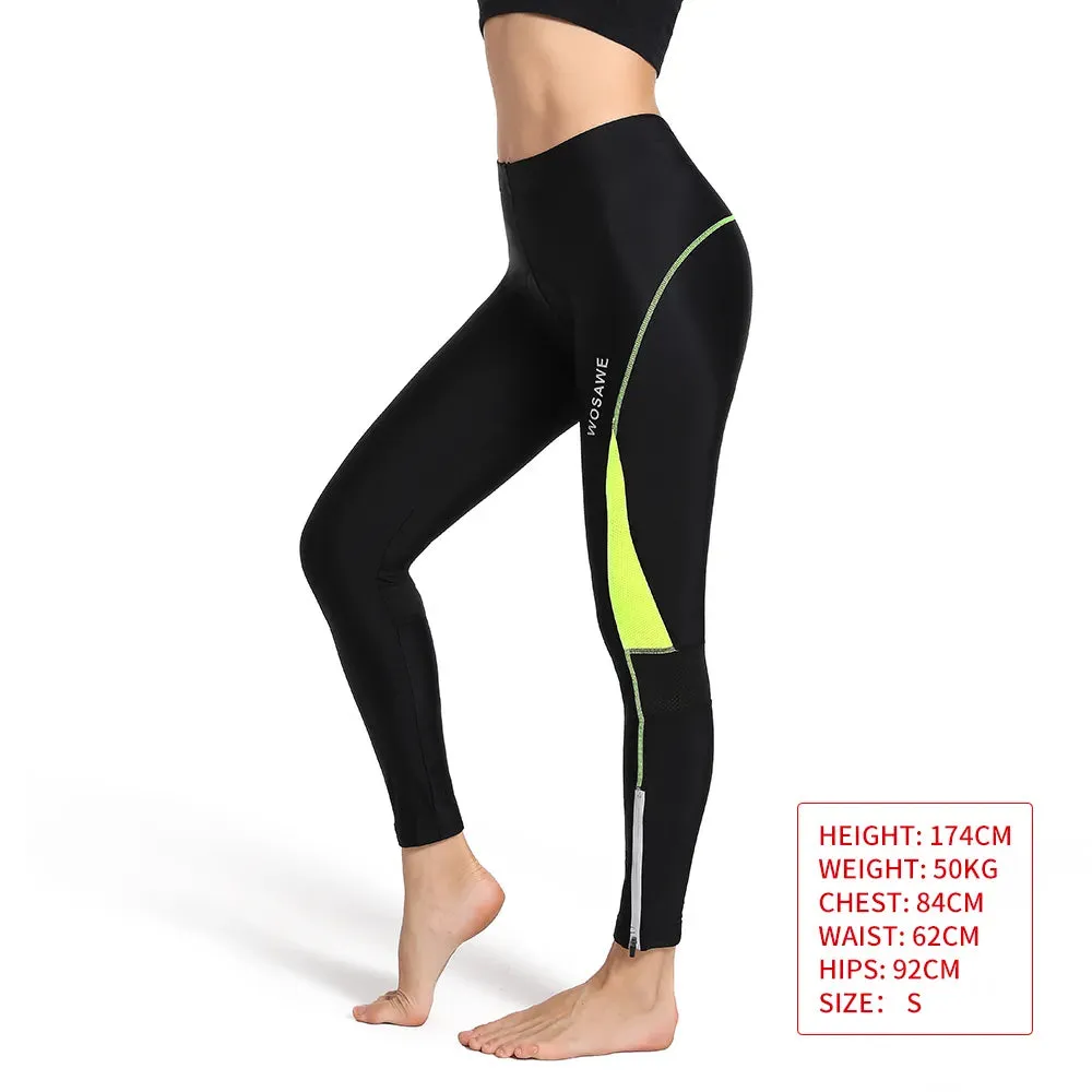 Women's Cycling Tights Spandex Bike Pants Bottoms Breathable Mountain Bicycle MTB Road Bike Cycling Pant